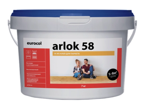 Клей однокомпонентный 58 ARLOK 1K MS 14 кг